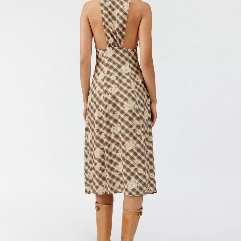Urban Outfitters Willow Halter Midi floral dress size medium. - Picture 4 of 5